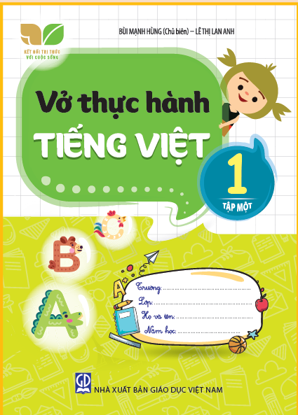 Vở thực hành Tiếng Việt 1 tập một