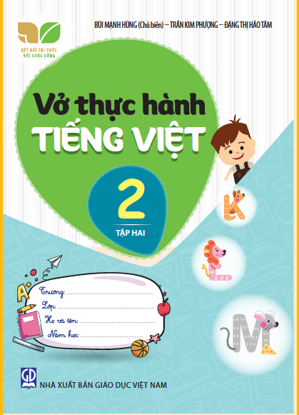 Vở thực hành Tiếng Việt 2 tập hai