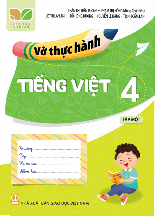Vở thực hành Tiếng Việt 4 tập một